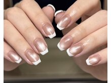 ニアウネイル(niau nail.)/マグネットフレンチネイル