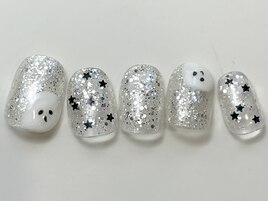 ハロウィンおばけラメ¥6000
