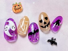 リコリコネイル(Riko Riko Nail)/ハロウィンデザイン