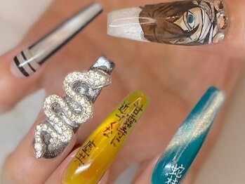 ネイルサロン アルファガーデン 町田本店(α garden)/痛ネイル・キャラネイル