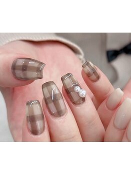 手描きアートが得意なサロン