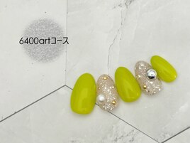 蛍光キラキラストーンart