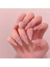 nail.S東花園店 ワンカラー/パラジェルネイル/マグネット/フィルイン/長さだし/フット/長さだし/ロングネイル