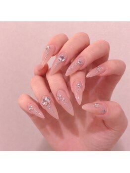 nail.S東花園店 ワンカラー/パラジェルネイル/マグネット/フィルイン/長さだし/フット/長さだし/ロングネイル