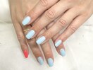 バイカラーネイル