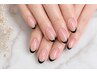 【ハンド】フレンチ(ワンカラーベース)¥7000