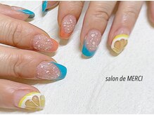 サロン ド メルシー(Salon de MERCI)/フレンチ×レモンnail☆