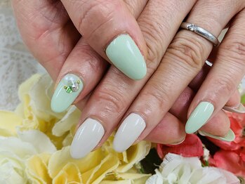 ダブルネイル(Double Nail)/【ほり】シンプルネイル