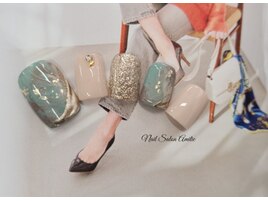 nuance×アクセfootネイル