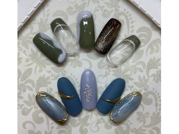 ティーエヌ 本厚木店/秋ネイル☆7000円【7700円税込】