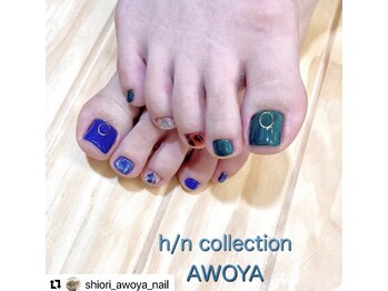 アオヤ(h/n collection AWOYA)/アシンメトリーデザイン