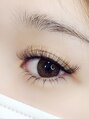 ネイルアンドアイラッシュ シシュ 高槻店(nail&eyelash SyiSyu) 4Dラッシュ120束+下まつ毛40本。ふさふさエアリー♪