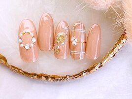 クリスマスネイル￥6980