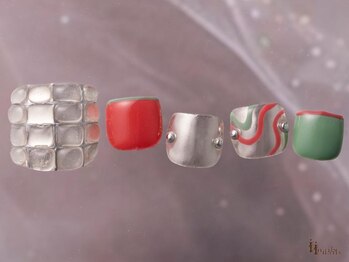 アイネイルズ 横浜WEST店(I-nails)/個性派ぷっくり11500円