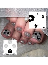 ケソン ネイル スタジオ(qeson nail studio)/フット定額デザイン*。