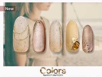 カラーズ広尾 ネイルラウンジ(Colors Hiroo Nail Lounge)/大人上品 ジュエリー シェル