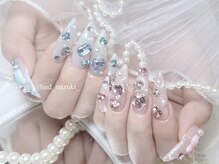 リンドネイル バイ モカ アンド ララ(Lind nail by moca and LaLa)/【mizuki】ストーンネイル