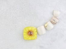 マニネイル 高の原店(mani nail)/フットアート♪