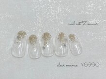ネイルアート ジマー/クリアニュアンスコース¥6990