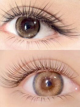 カレン(KAREN)の写真/【ボリューム増しで目力UP★】ぱっちり華やかな目元にしたいならまつエク◎理想の目元をデザインします♪