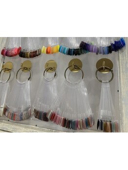 カラー・パーツの種類が豊富