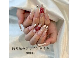 ハイビスカスネイル