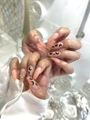 カラーグラデーションネイル