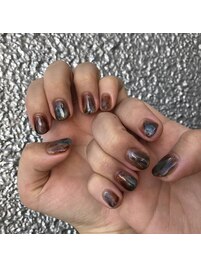 シンプルニュアンスネイル