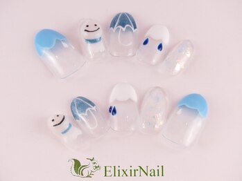 エリクサーネイル 渋谷(Elixir Nail)/定額cやり放題/クーポン使用