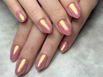 ブリスフルハピネス(Blissful happiness)/ピンクウルウルネイル