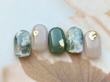 ココロ 新橋(kokoro)/9月定額ネイルデザイン☆華やか