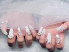 チップ長さだしアート10本¥13500