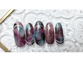 ミルネイル(Mil Nail)/ニュアンス水彩　　No85