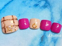 ディアナ ひたちなか高場店(DIANA)/定額ネイル　6600円　D‐004