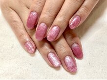 ハンスム 下北沢(Hansum)/ピンクマグネットネイル