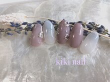 キキネイル たまプラーザ店(kikinail)/大人フラワーネイル