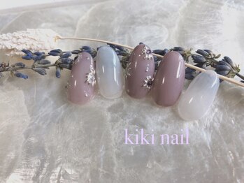 キキネイル たまプラーザ店(kikinail)/大人フラワーネイル