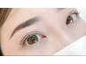 目元垢抜けセット☆【パリジェンヌorデザインパーマ＋アイブロウwax】￥8700