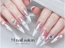 Mネイル/フレンチ｜ミラーネイル