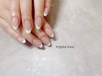 ホワイトネイル 武蔵小杉店(WHITE NAIL)/マグネットベース/フレンチ