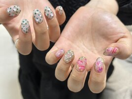 ニュアンスネイル×ハンド