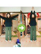 サプライズ整体院/30代ママさんの肩こり初回結果