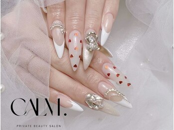 カーム(CALM.)の写真/季節感のあるデザイン/韓国風パーツ盛り/埋めつくし/王道フレンチまで「やりたい」が選べるネイル専門店。