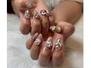 【キャラクターネイル】¥12000