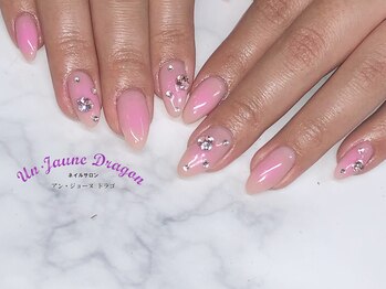 アン ジョーヌドラゴ/【自爪ネイル】チークネイル