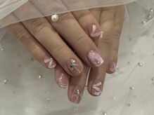 ネイル スパ ココプラス(Nail spa Cocoplus)/ピンクマグネットワンホンネイル