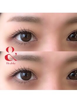 ルーシー 心斎橋(LUCY)の写真/【SNSで話題の最新技術★&Healthy(アンドヘルシー)導入】パリエクよりモチが良く、より時短で目力UP！