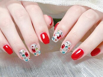 ドリーミーネイル 池袋(Dreamy Nail)/埋め尽くしストーンパーツ