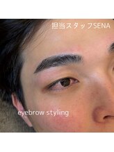 メンズ眉毛専門サロン アンプラス/眉waxケア（担当せな）