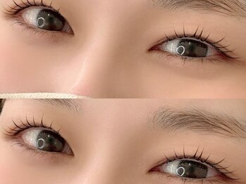 エクラ(eclat)の写真/エクラ独自のオリジナルパーマ液使用！自まつげの負担を最小限にしてナチュラル上品な目元を楽しめる♪